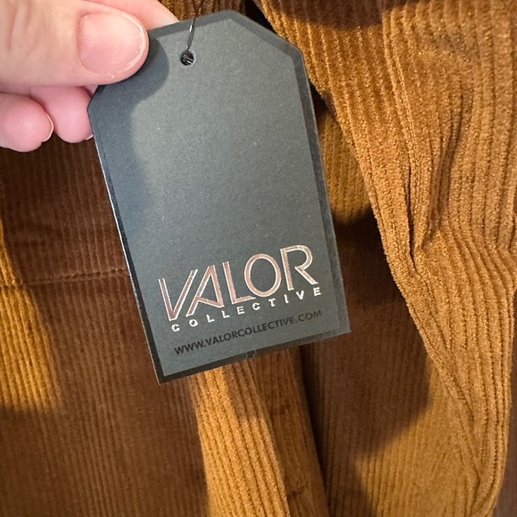 Valor Collective men’s corduroy hooded jacket - Picture 4 of 4
